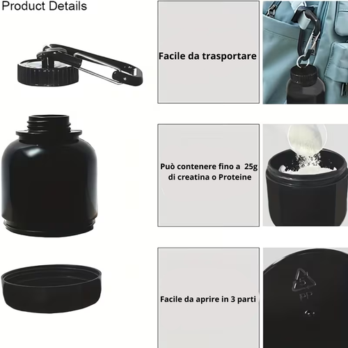 Scatola Porta Proteine WHEY